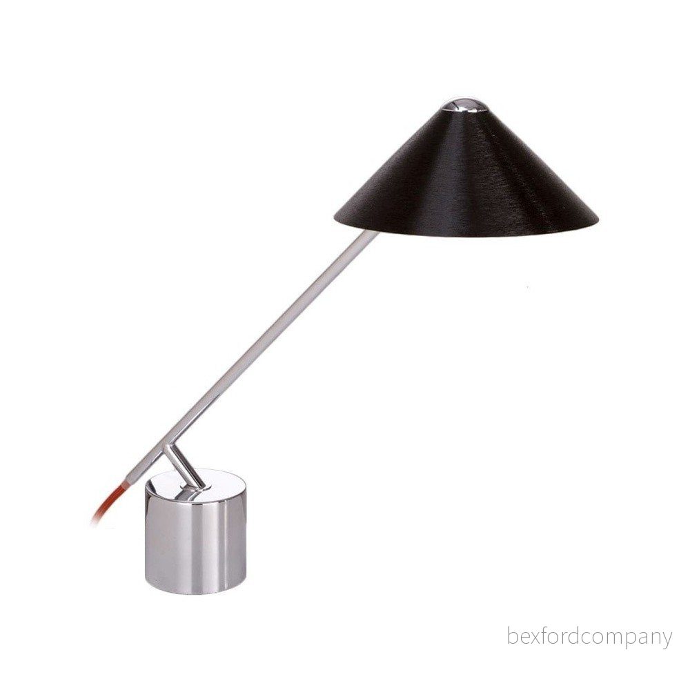 Stolní lampa s černým stínidlem Design Twist Fao v:1011528