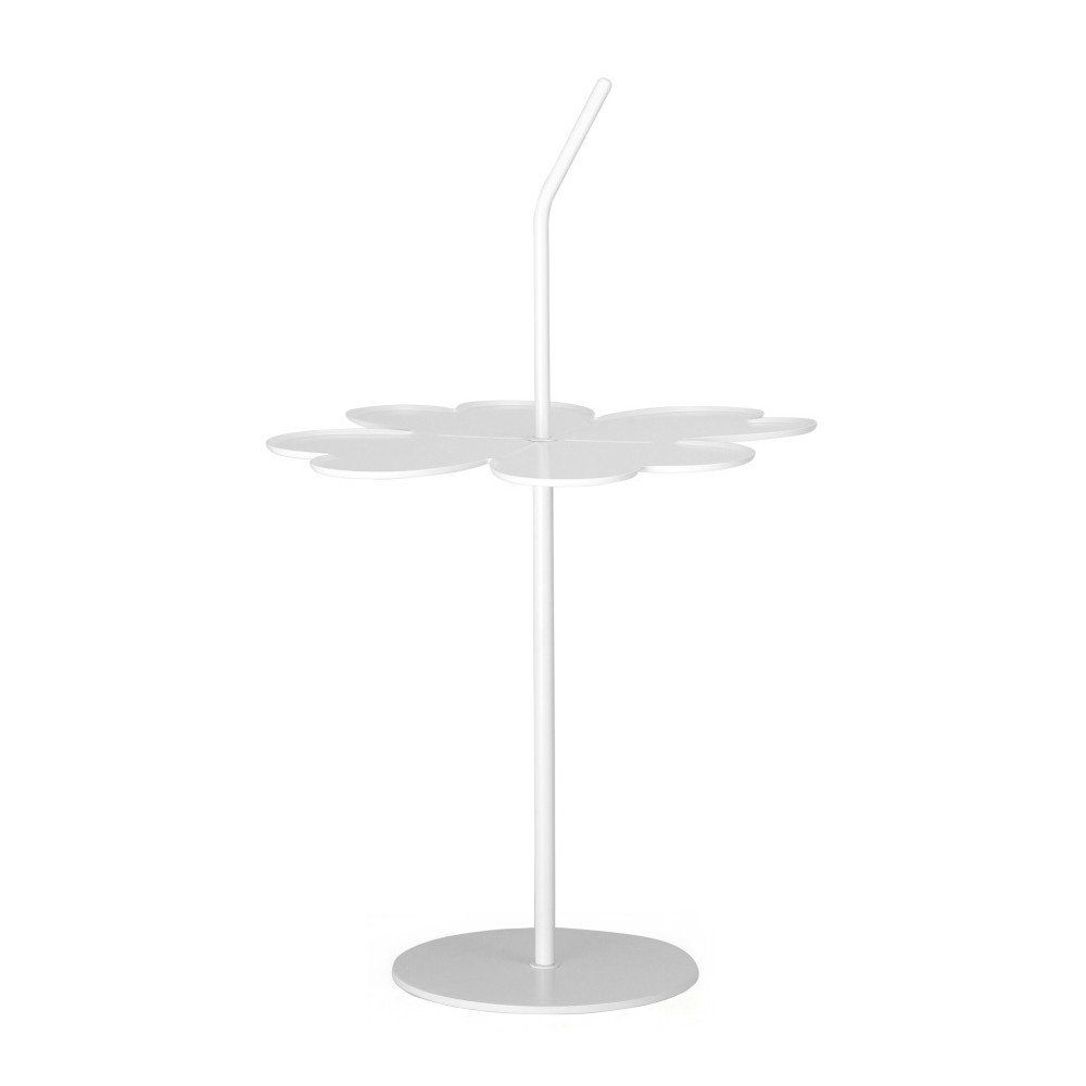 Bílý odkládací stolek Garageeight A Four Leaf v:1116484