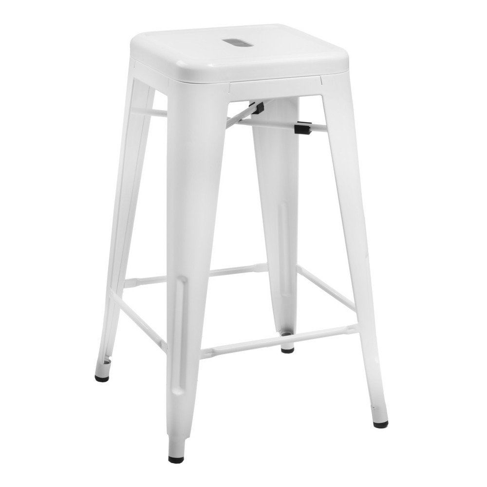 Bílá barová stolička D2 Paris, výška 75 cm v:759738