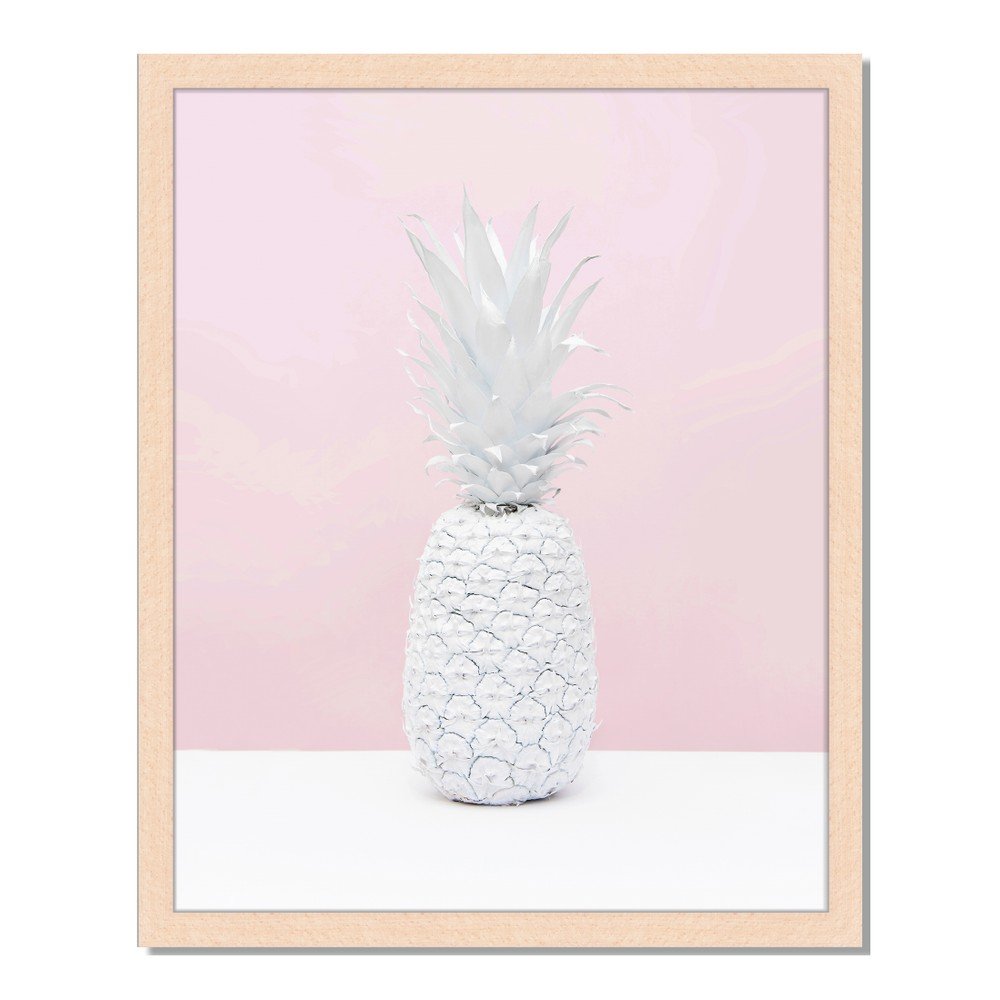 Obraz v rámu Liv Corday Scandi Pineapple, 40 x 50 cm v:885592