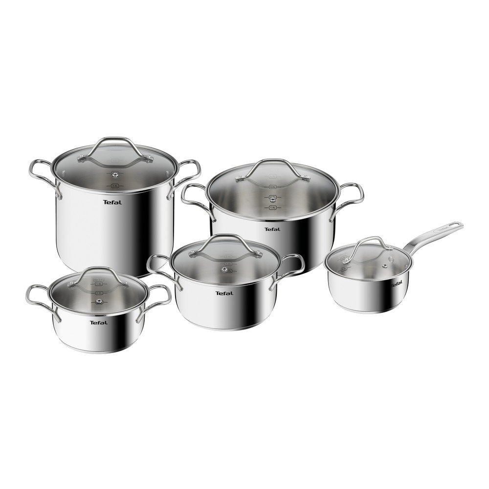 Nerezová sada nádobí 10 ks Intuition – Tefal v:1553842