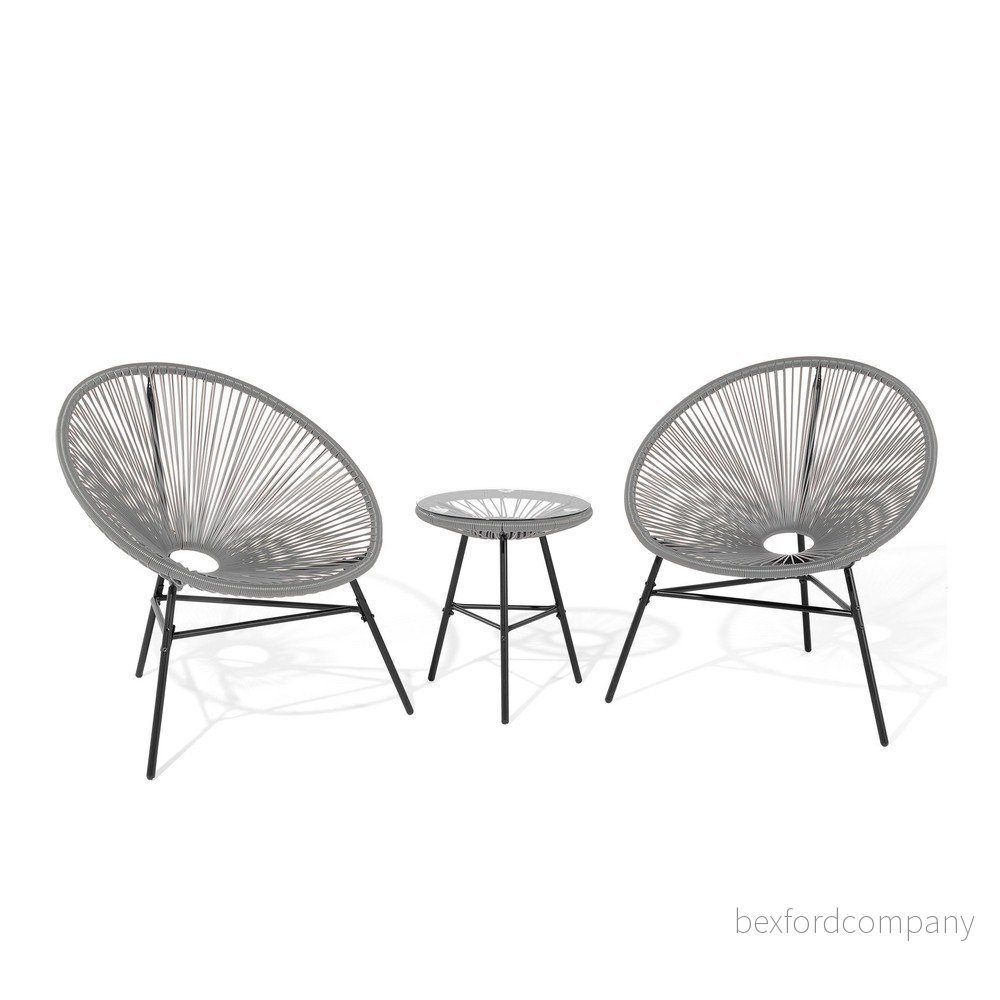 Set šedého zahradního nábytku Monobeli Bohemian v:1325422
