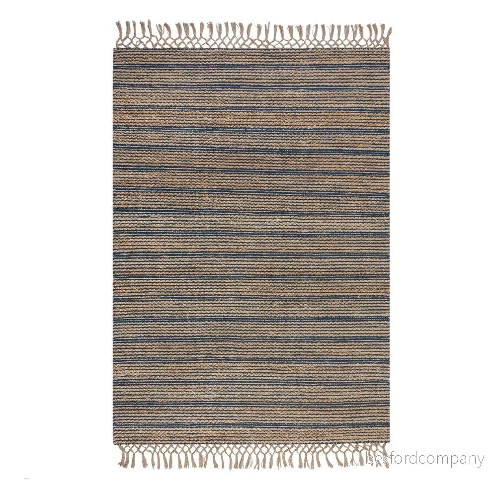 Modrý jutový koberec Flair Rugs Equinox, 160 x 230 cm v:1398749