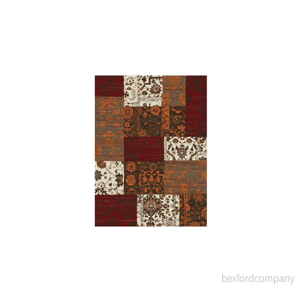 Hnědo-červený koberec Hanse Home Prime Pile, 160 x 230 cm v:851744