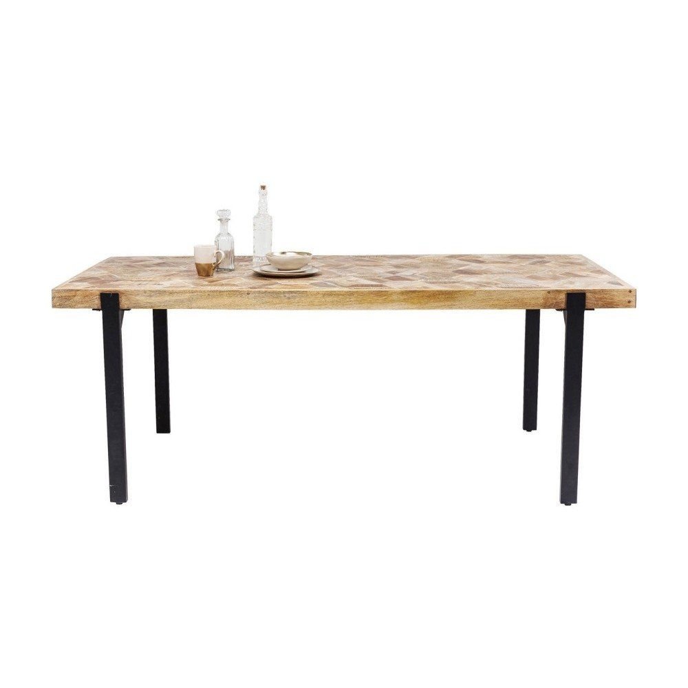 Jídelní stůl s deskou z mangového dřeva Kare Design Tortuga, 200 x 100 cm v:1092782