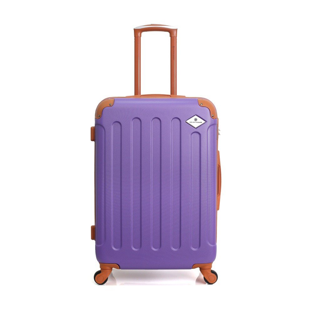 Fialový cestovní kufr na kolečkách GERARD PASQUIER Muno Valise Grand, 95 l v:1267992