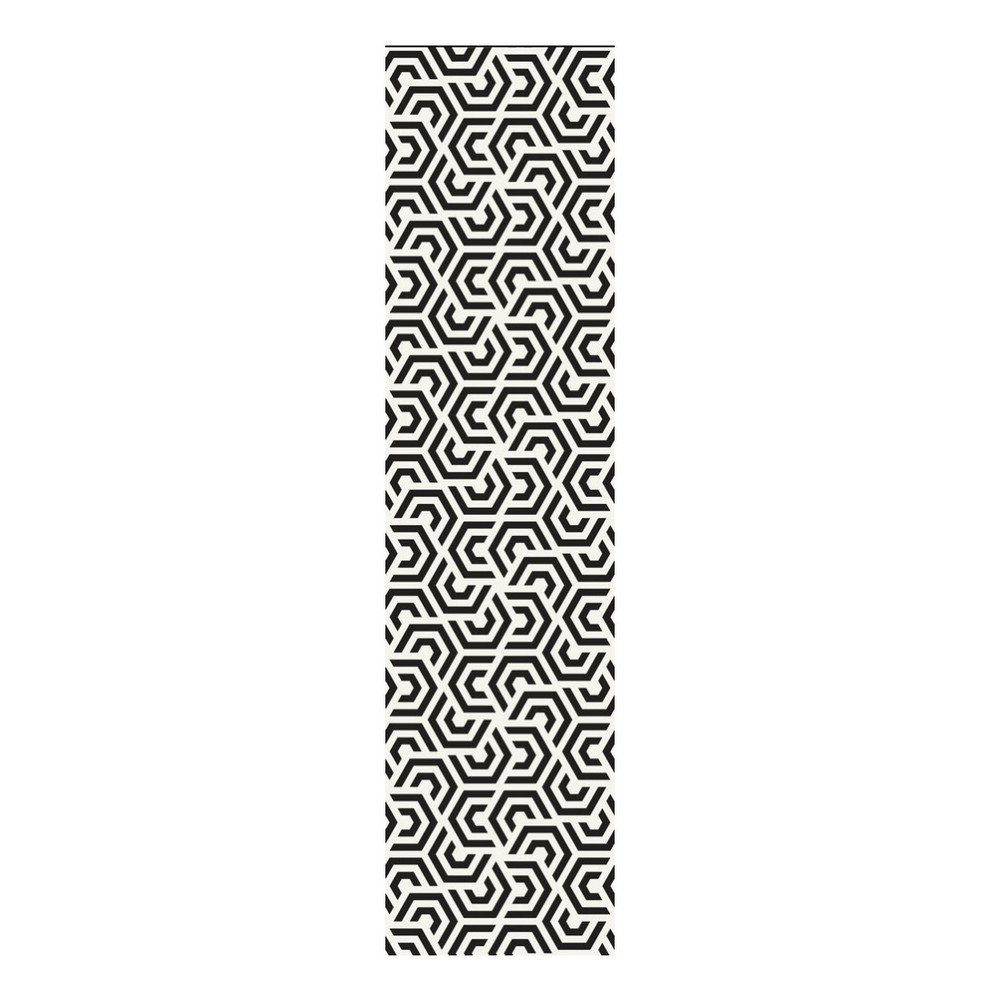 Vinylový koberec Huella Déco Preto e Branco 100x50 cm v:721484