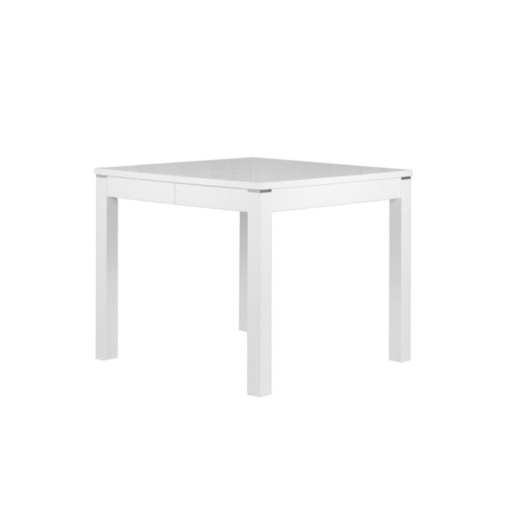 Matný bílý rozkládací jídelní stůl Durbas Style Eric, délka až 270 cm v:985276