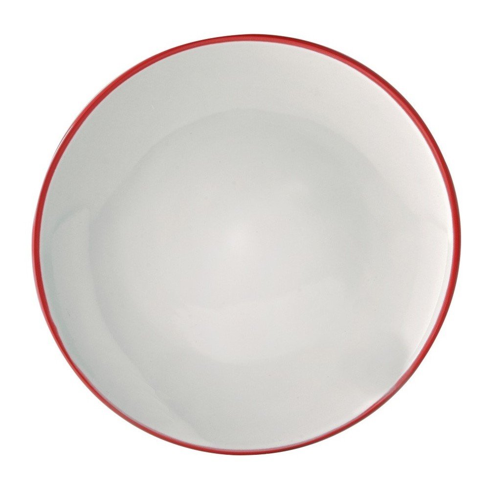 Červený jídelní talíř Price & Kensington Cosmos, ⌀ 26,5 cm v:804372