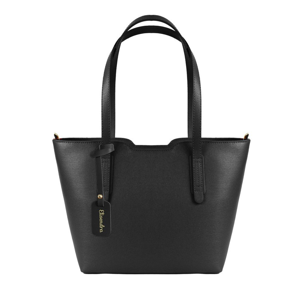 Černá kožená kabelka Maison Bag Alicia v:1055934