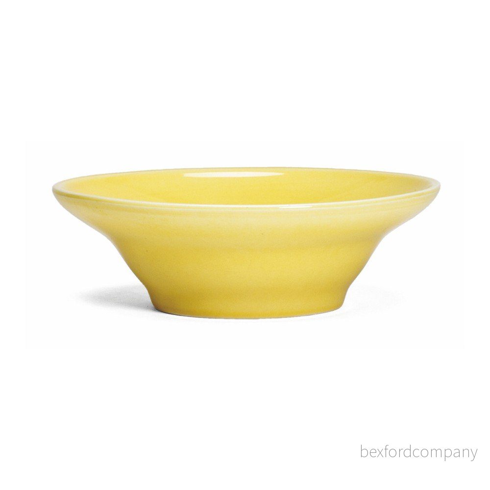 Žlutý kameninový polévkový talíř Kähler Design Ursula, ⌀ 20 cm v:1301686