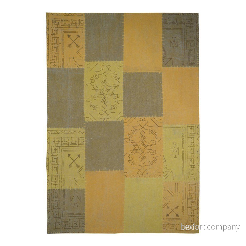 Hořčicově hnědý ručně tkaný koberec Kayoom Emotion, 160 x 230 cm v:1172204