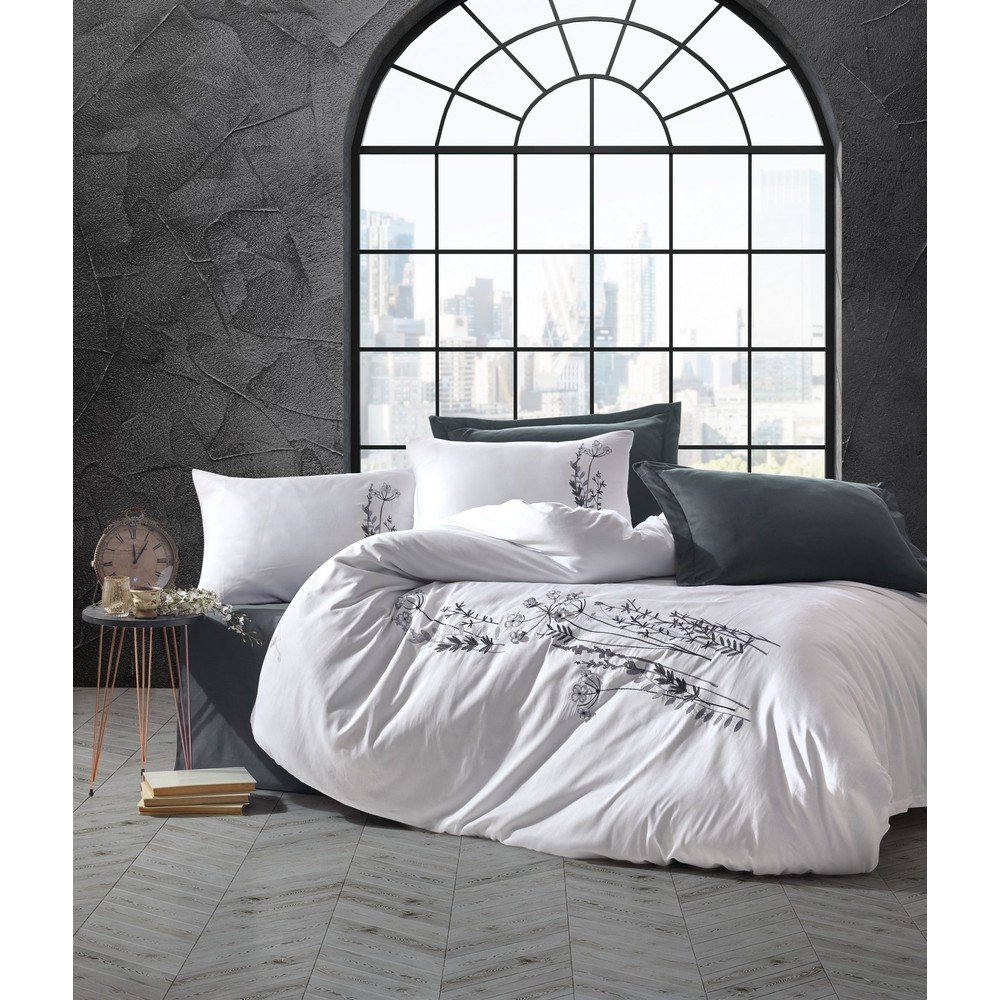 Bavlněné povlečení s prostěradlem Cotton Box Nicci, 200 x 220 cm v:1345699