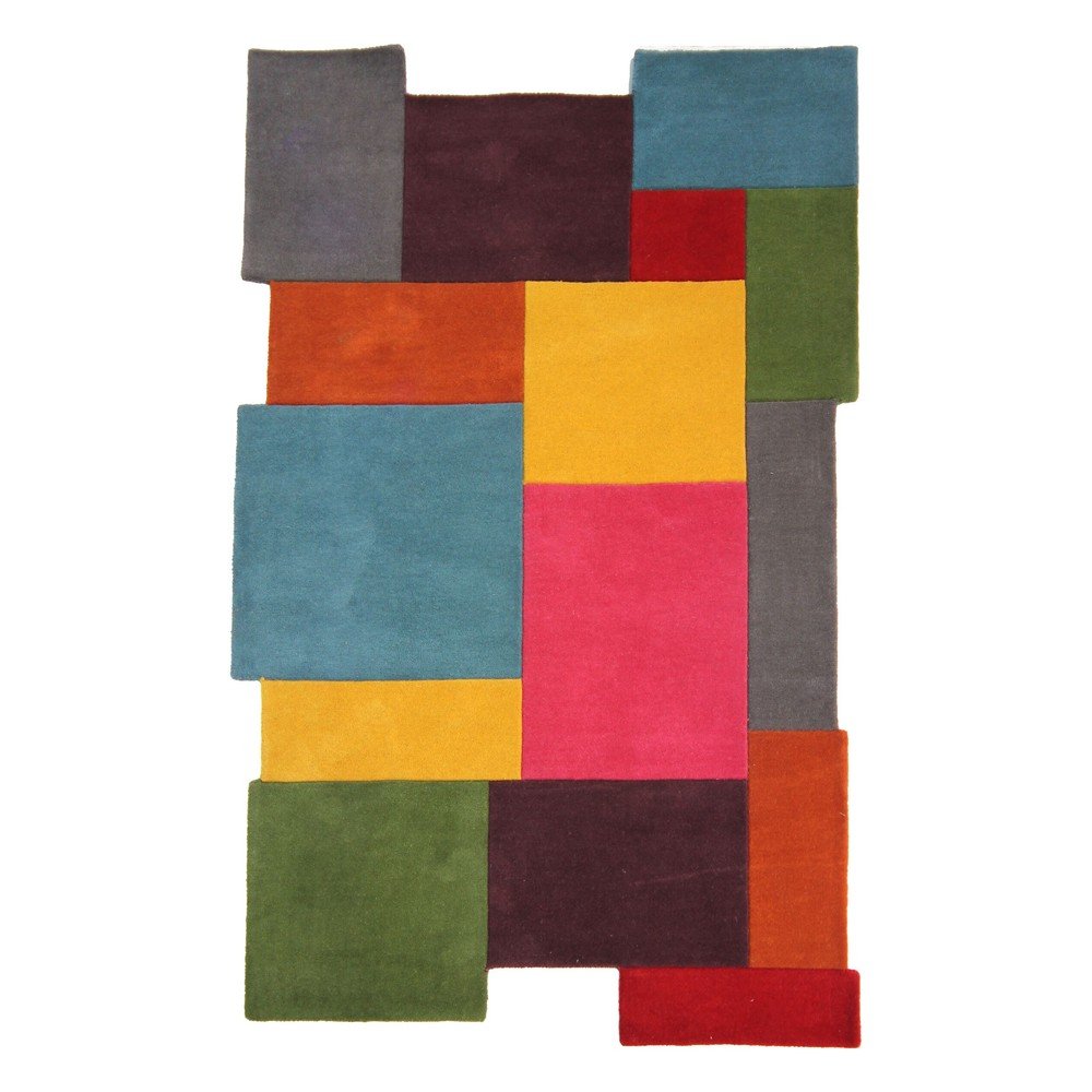 Vlněný koberec Flair Rugs Collage, 90 x 150 cm v:1446538