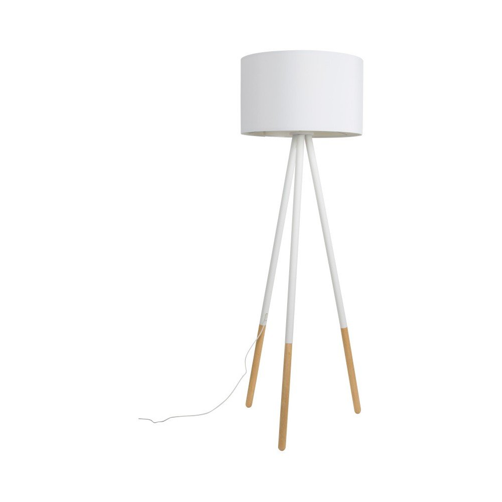Bílá stojací lampa Zuiver Highland v:950364
