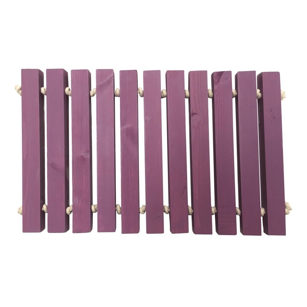 Fialová ručně vyrobená rohožka Artsy Doormats v:874070