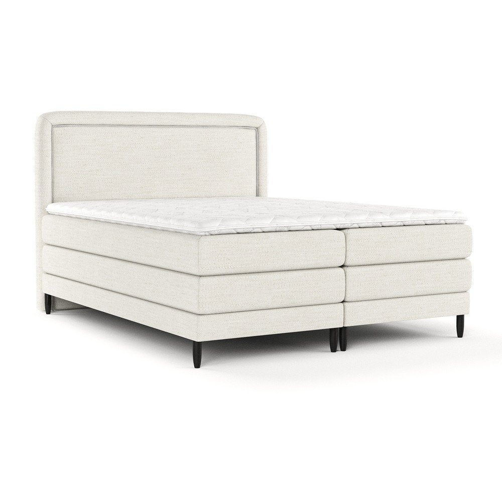 Krémová boxspring postel 200x200 cm Dove – Maison de Rêve v:1667388