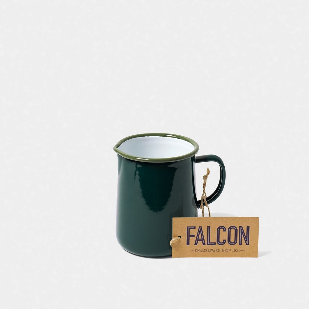 Tmavě zelený smaltovaný džbán Falcon Enamelware OnePint, 586 ml v:1250242