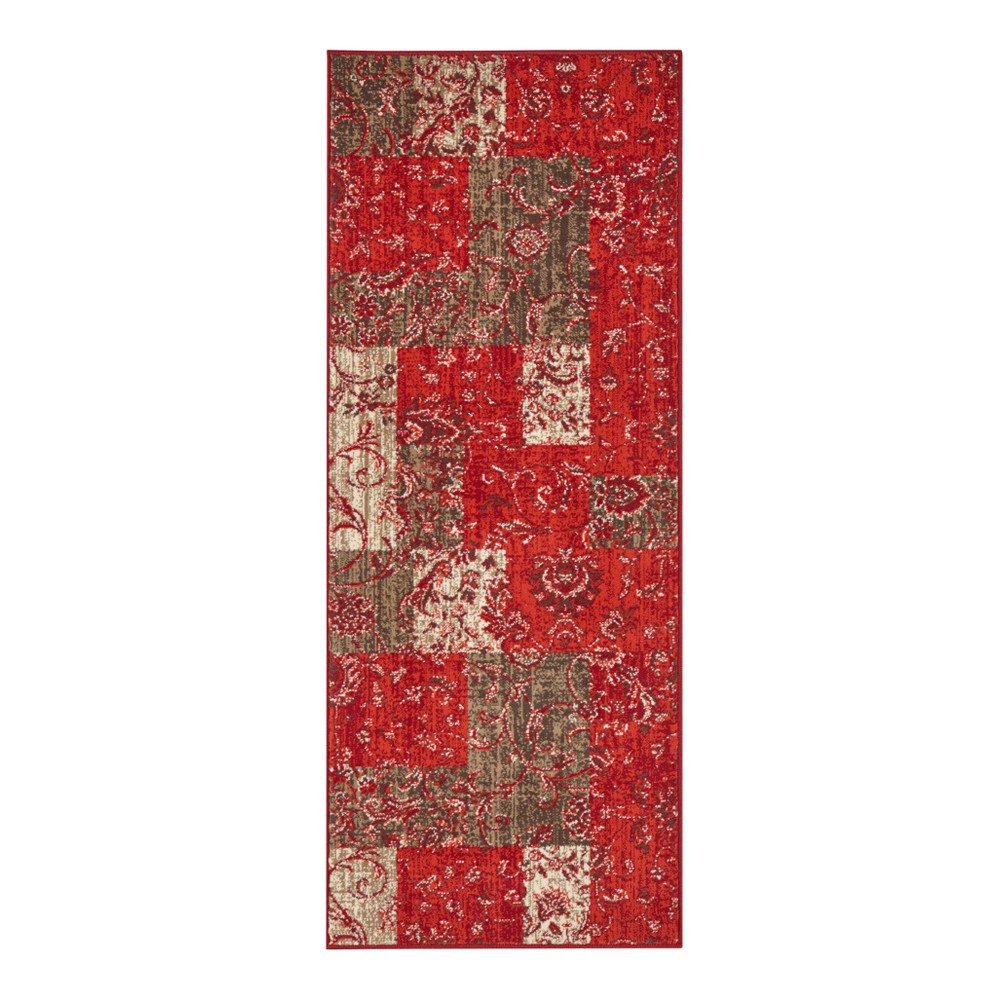 Červený běhoun Hanse Home Celebration Kirie, 80 x 250 cm v:1293850