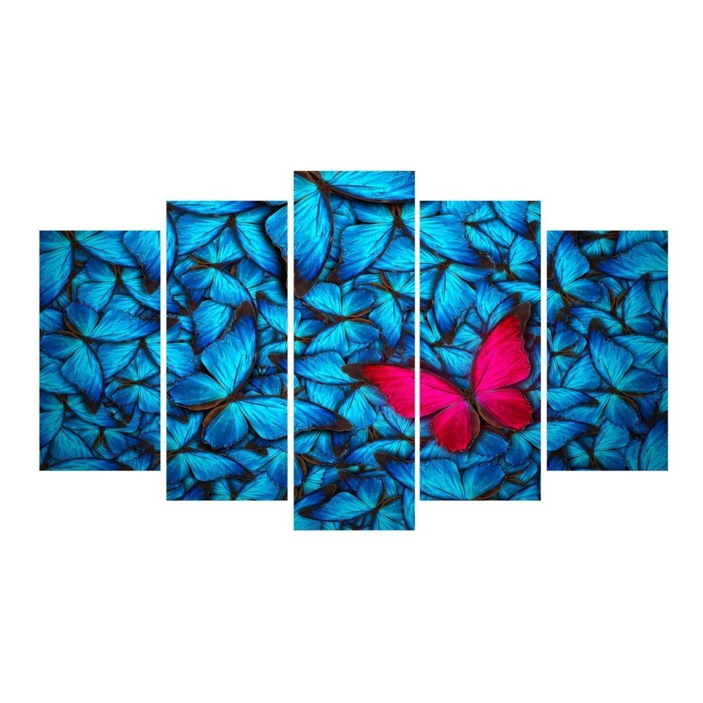 Vícedílný obraz 3D Art Azul Feel, 102 x 60 cm v:1196556