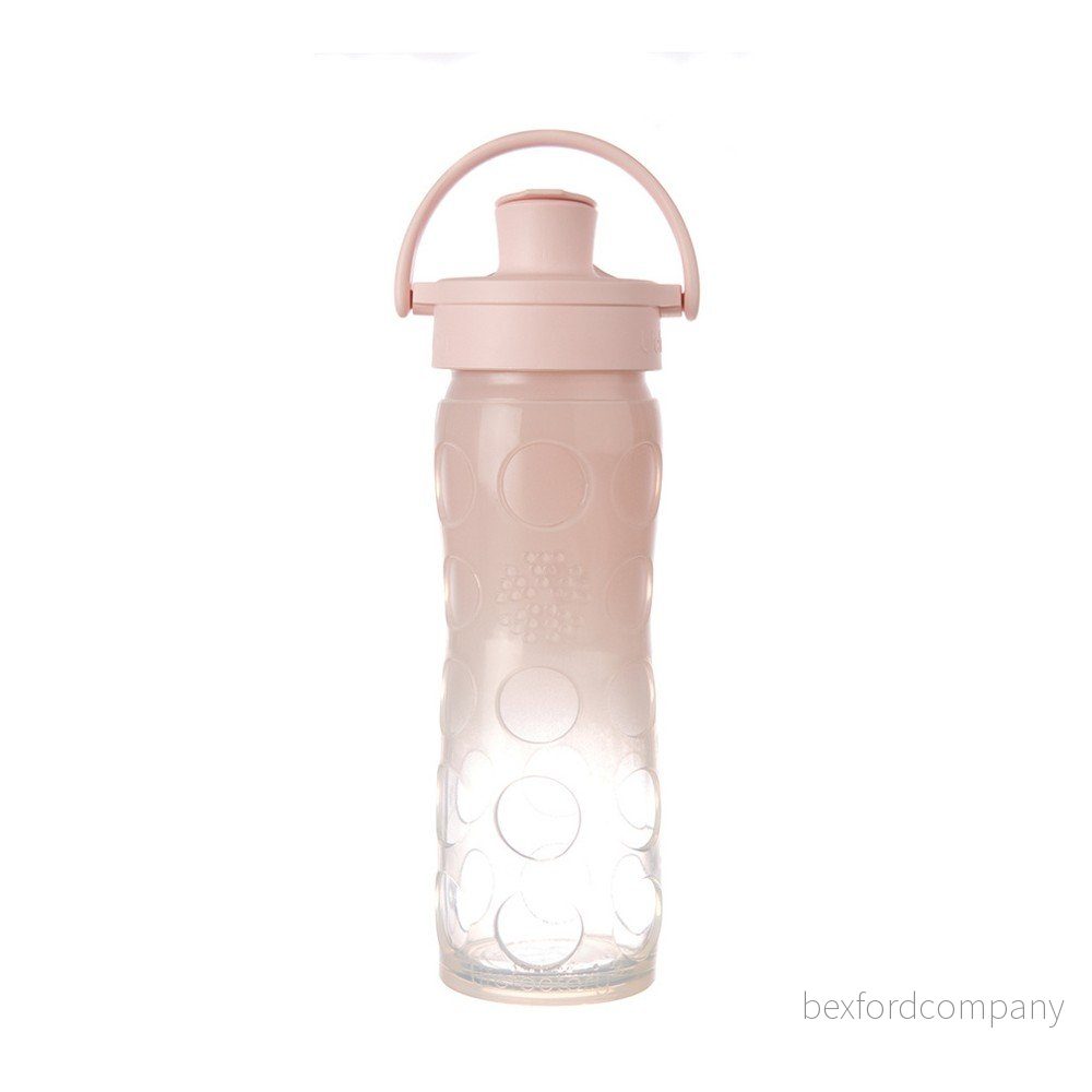 Skleněná lahev na vodu se silikonovým chráničem Lifefactory Ombre Activ Premium, 475 ml v:876970