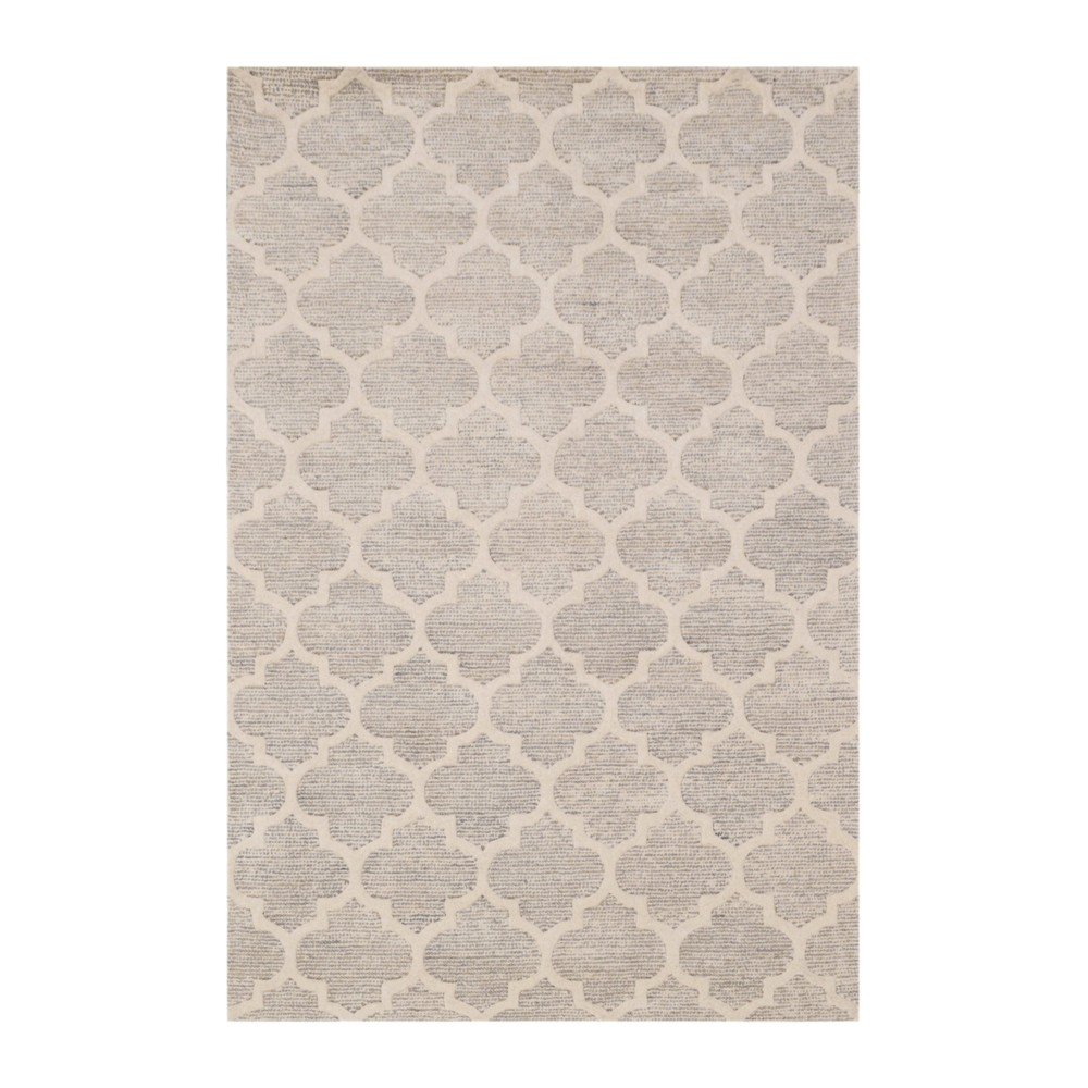 Ručně tuftovaný koberec ve stříbrné barvě Bakero Diamond, 183 x 122 cm v:712506