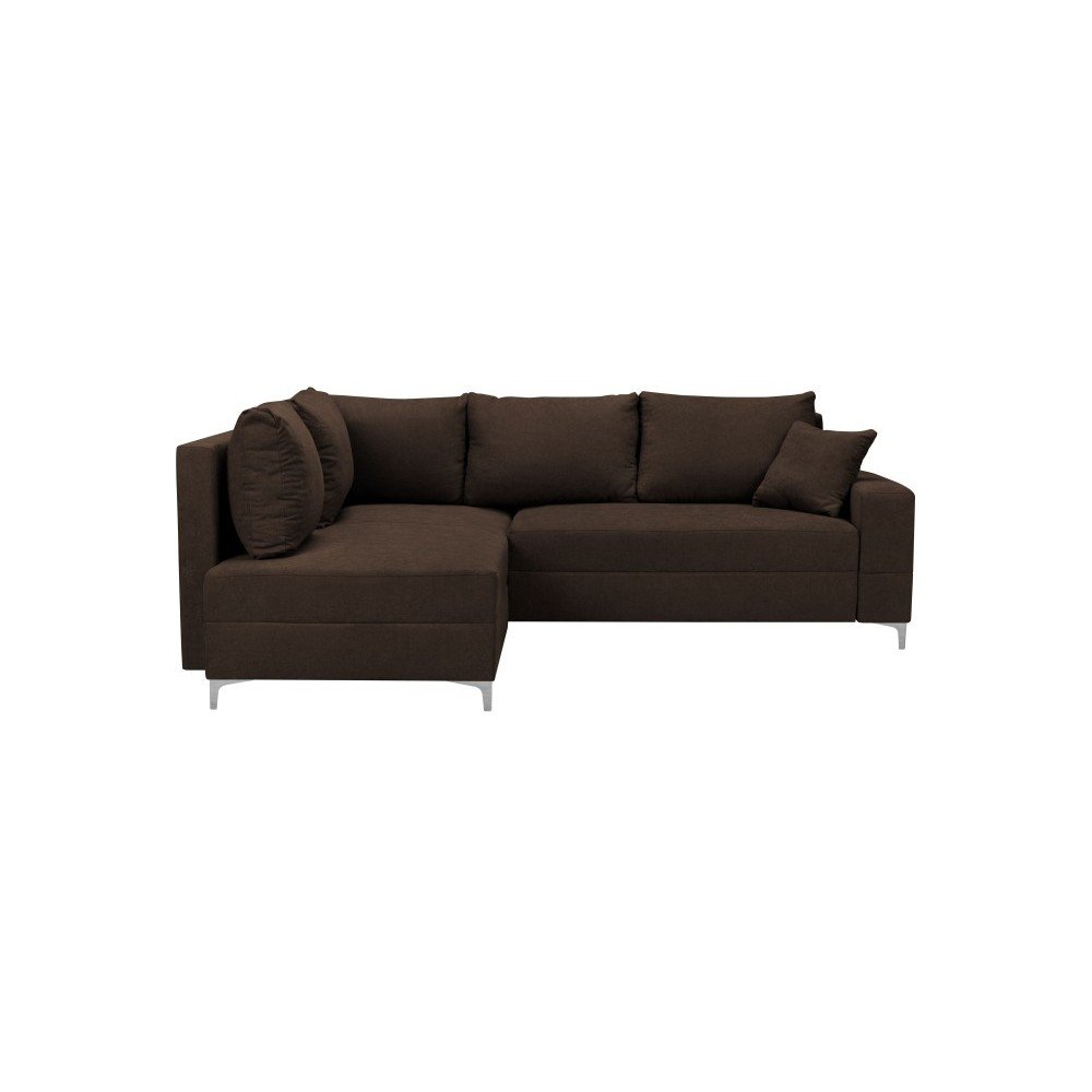 Hnědá rozkládací rohová pohovka Windsor & Co Sofas Zeta, levý roh v:1071848