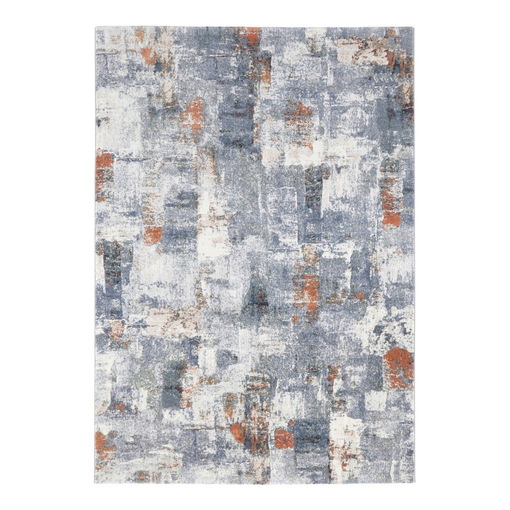 Modro-krémový koberec Elle Decoration Arty Miramas, 80 x 150 cm v:1262830