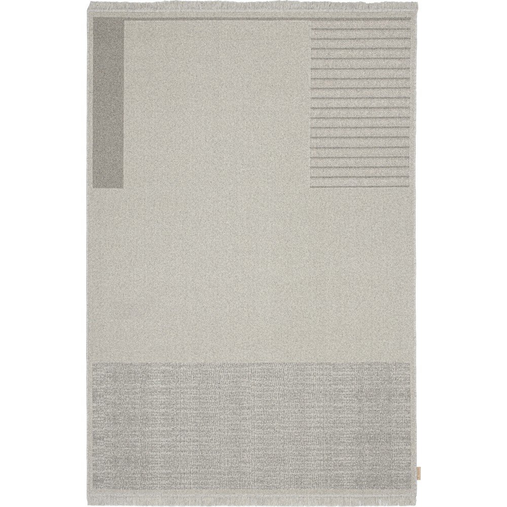 Světle šedý vlněný koberec 133x190 cm Nizer – Agnella v:1584290