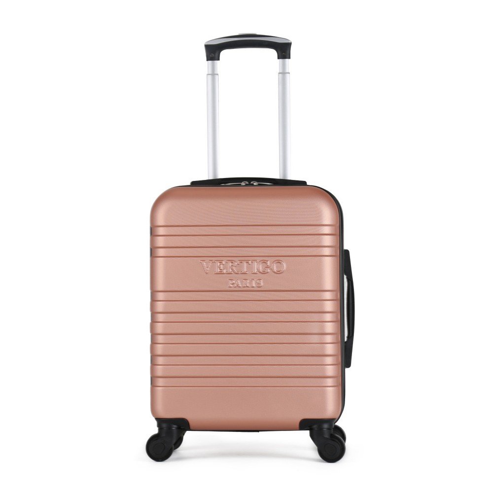 Růžový cestovní kufr na kolečkách VERTIGO Mureo Valise Cabine, 34 l v:1097208