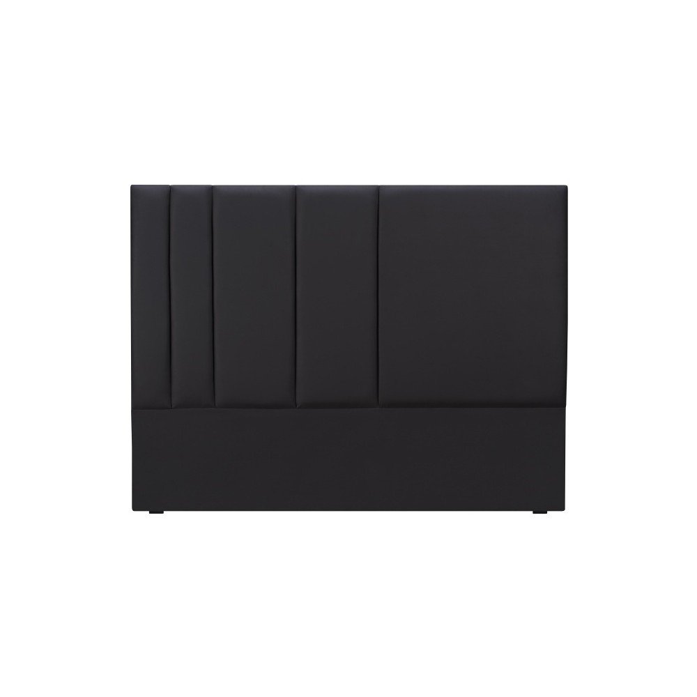 Černé čelo postele Mazzini Sofas Dahlia, 120 x 180 cm v:1104272
