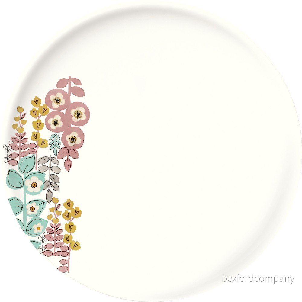 Keramický talíř Floral Dinner Plate, Ø27 cm v:709936