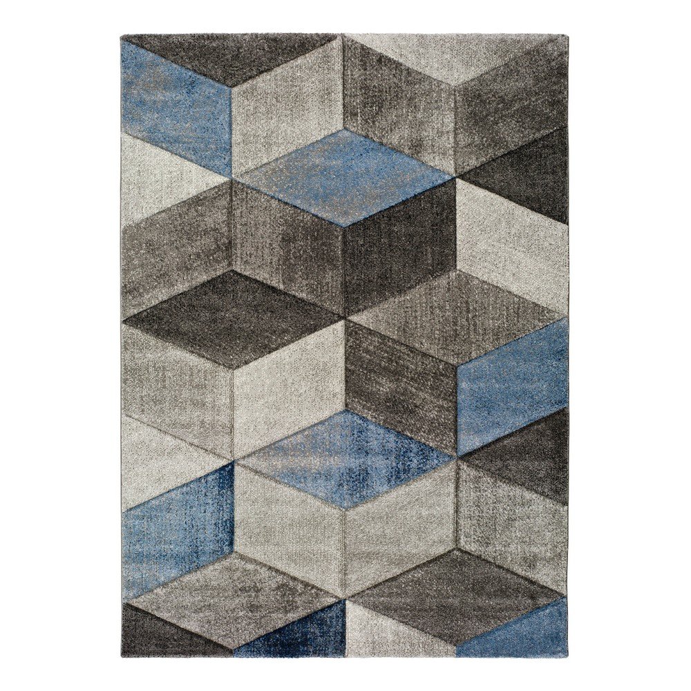 Modrošedý koberec Universal Indigo Azul Robo, 160 x 230 cm v:1015540