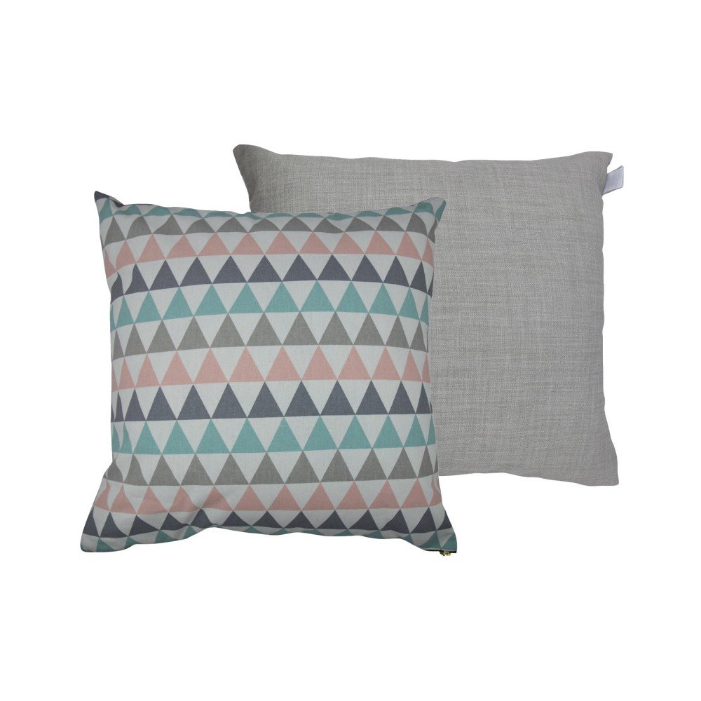 Sada 2 polštářů s výplní Karup Deco Cushion Pastel Trinity/Light Grey, 45 x 45 cm v:998592