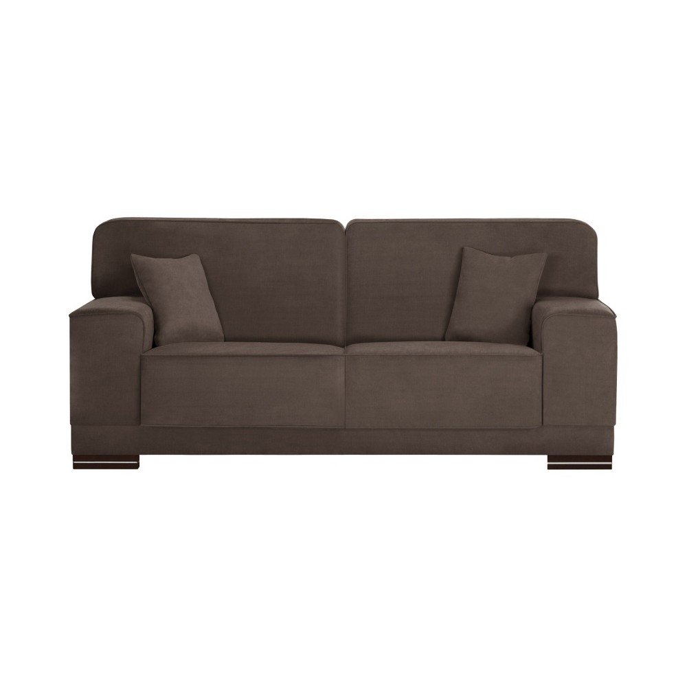Hnědá dvoumístná pohovka L'Officiel Interiors Cara v:1122466