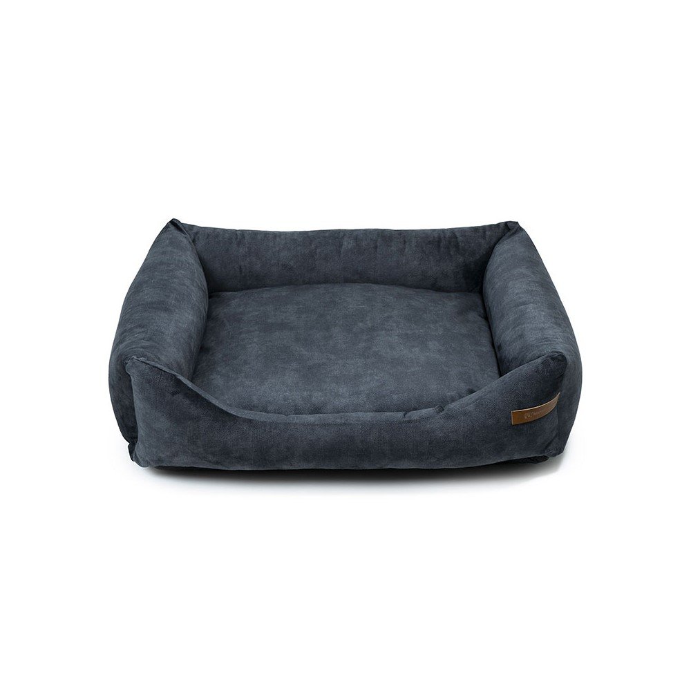 Tmavě šedý pelíšek pro psa 85x105 cm SoftBED Eco XL – Rexproduct v:1571284