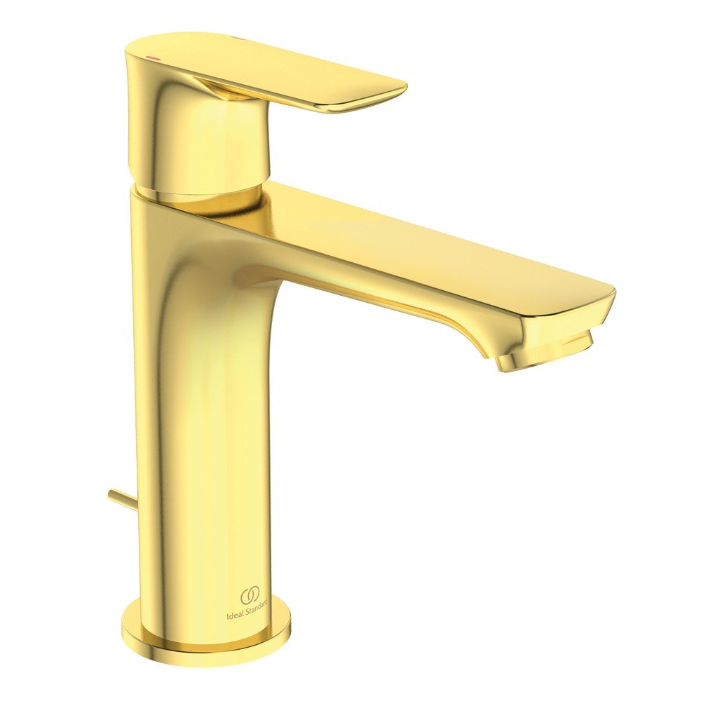 Umyvadlová baterie ve zlaté barvě Connect Air – Ideal Standard v:1658020