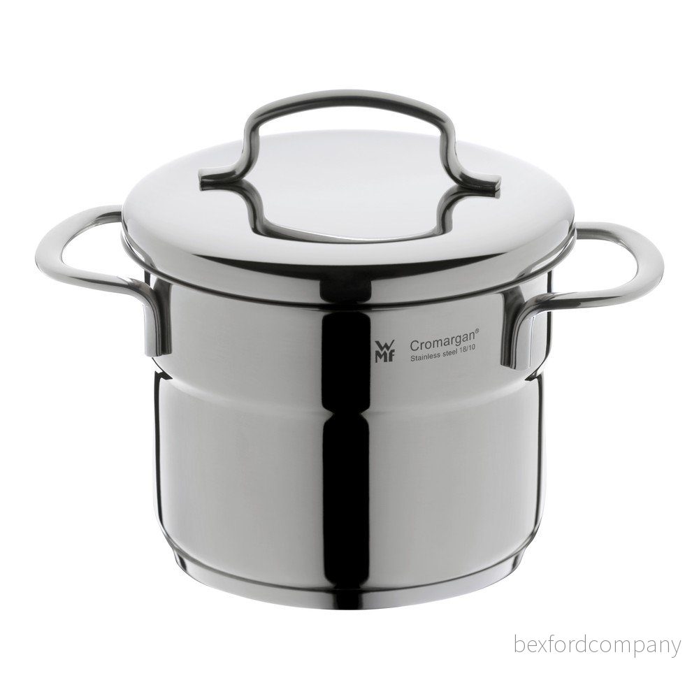 Nerezový hrnec s pokličkou WMF Cromargan® Mini, ⌀ 12 cm v:1131528