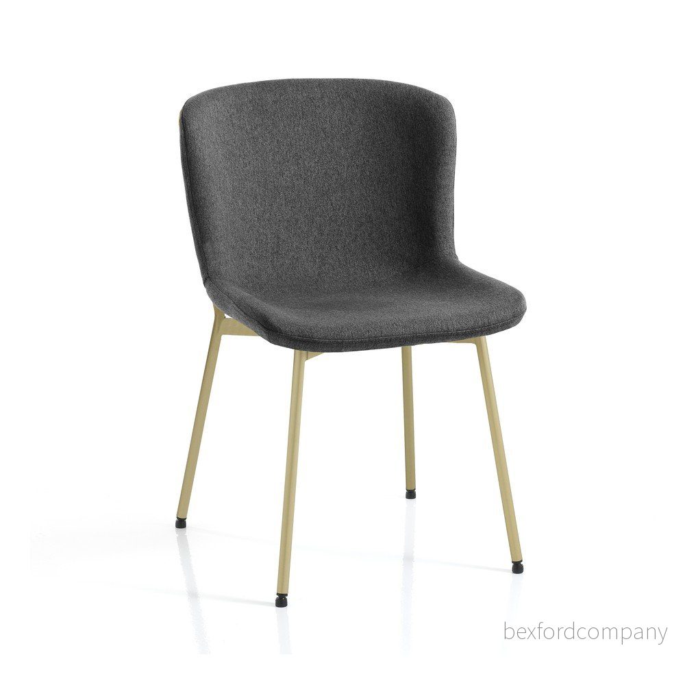 Tmavě šedé jídelní židle v sadě 2 ks Snug – Tomasucci v:1735766