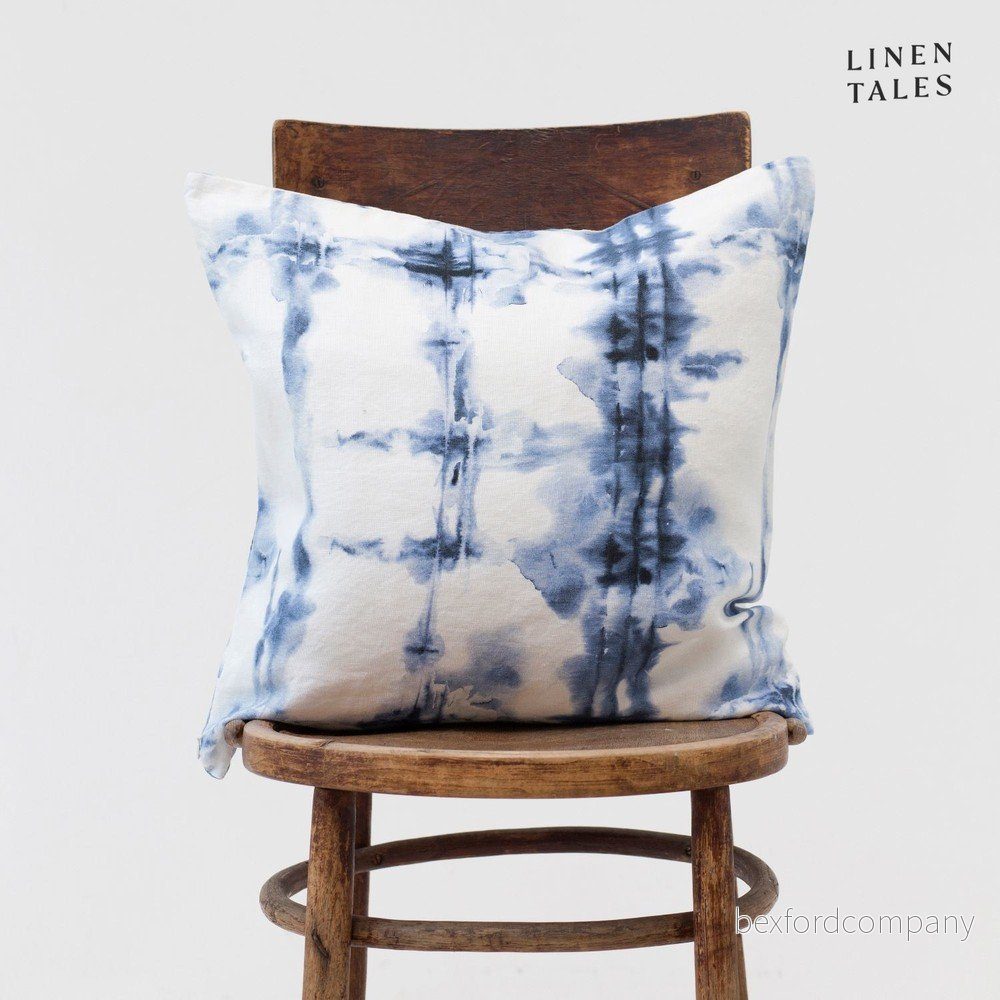 Lněný povlak na polštář 45x45 cm Tie Dye – Linen Tales v:1537900