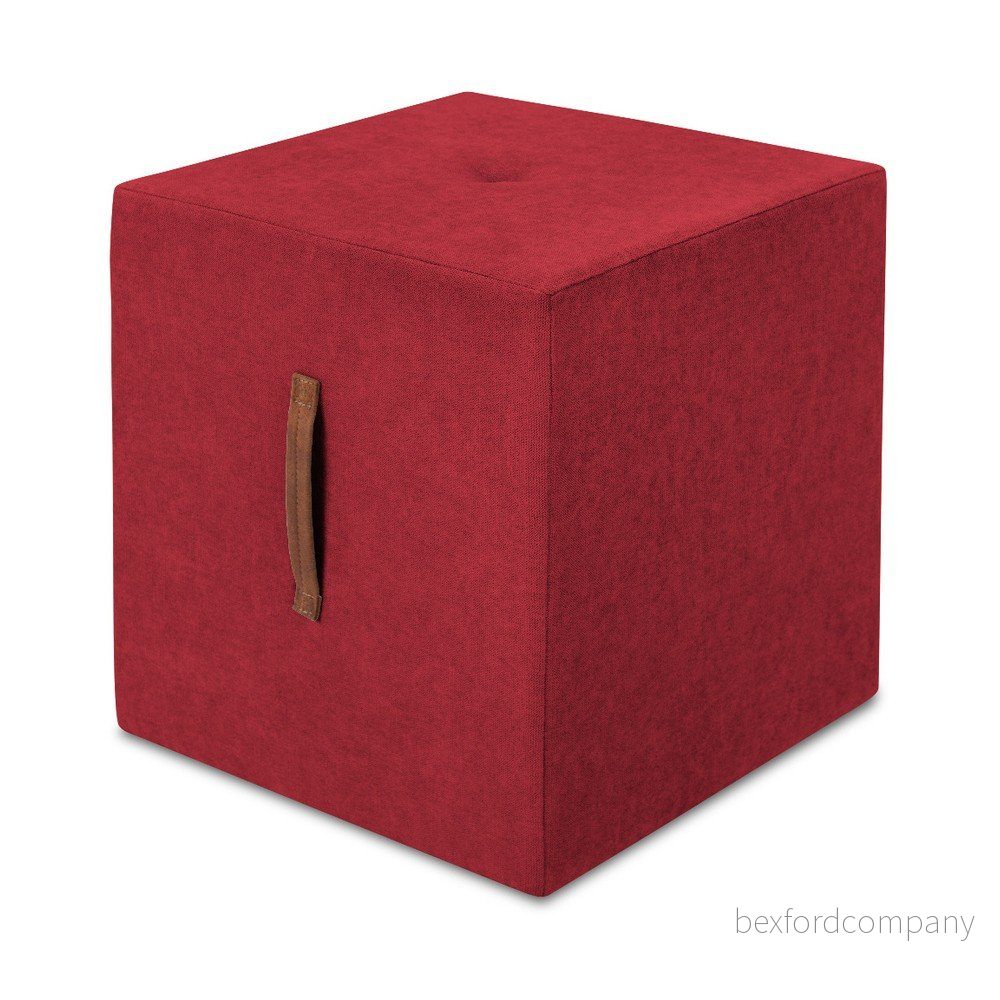 Červený puf Kooko Home Bounce v:1276050