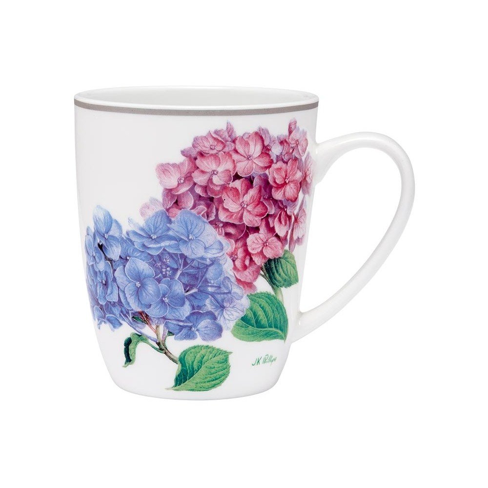 Hrnek z kostního porcelánu Ashdene Pastel Hydrangeas, 350 ml v:1068704