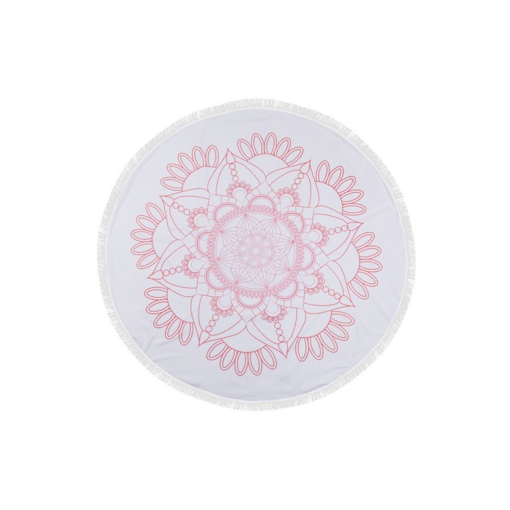 Barevná plážová osuška ze 100% bavlny Flower, ⌀ 150 cm v:1020210