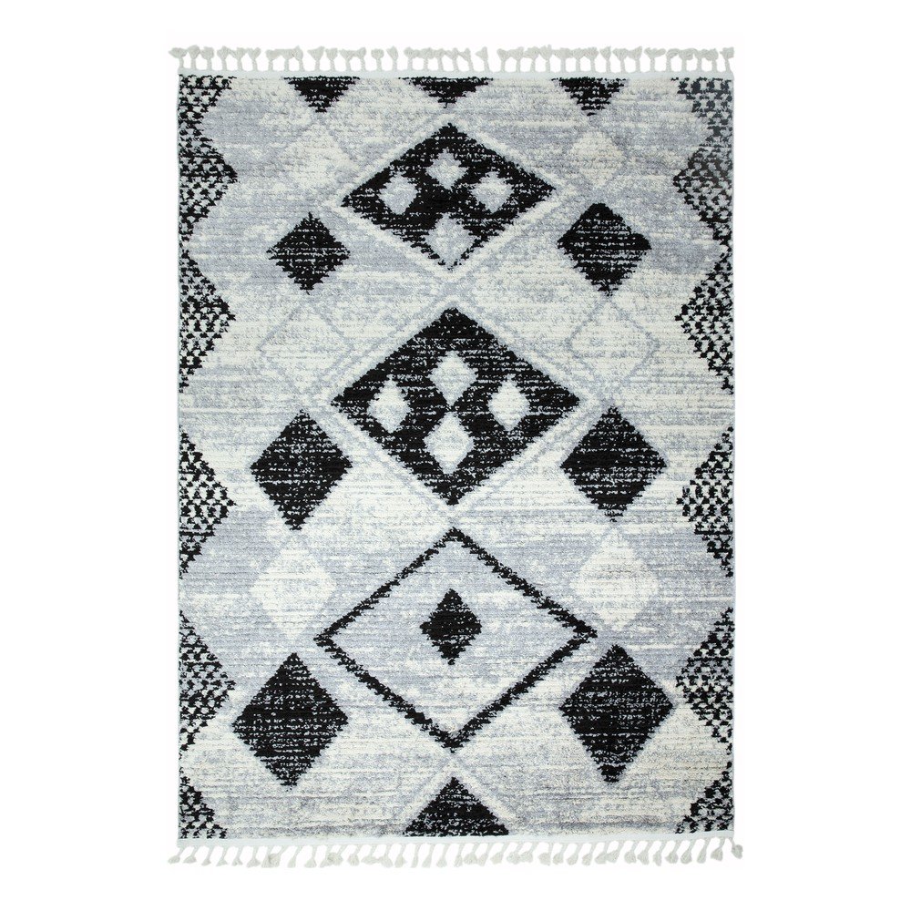 Šedý koberec Asiatic Carpets Layla, 200 x 290 cm v:1366587