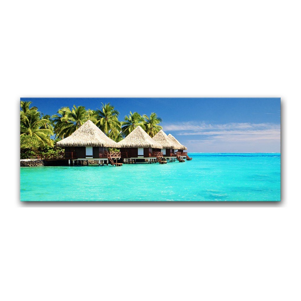 Obraz Styler Canvas Domki, 60 x 150 cm v:1175886