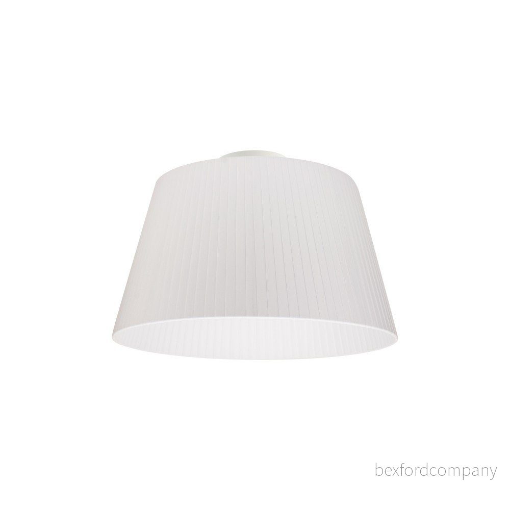 Bílé stropní svítidlo Bulb Attack Dos Plisado, ⌀ 36 cm v:778006