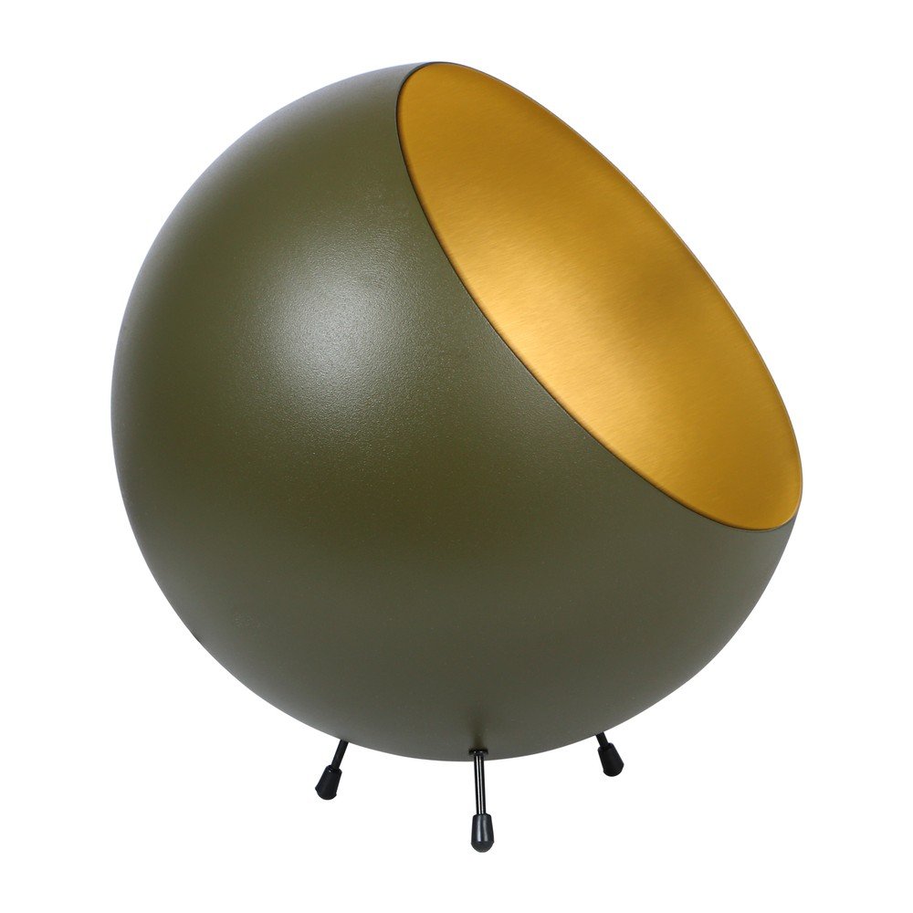 Stolní lampa v matně zelené barvě Leitmotiv Bell v:1332636