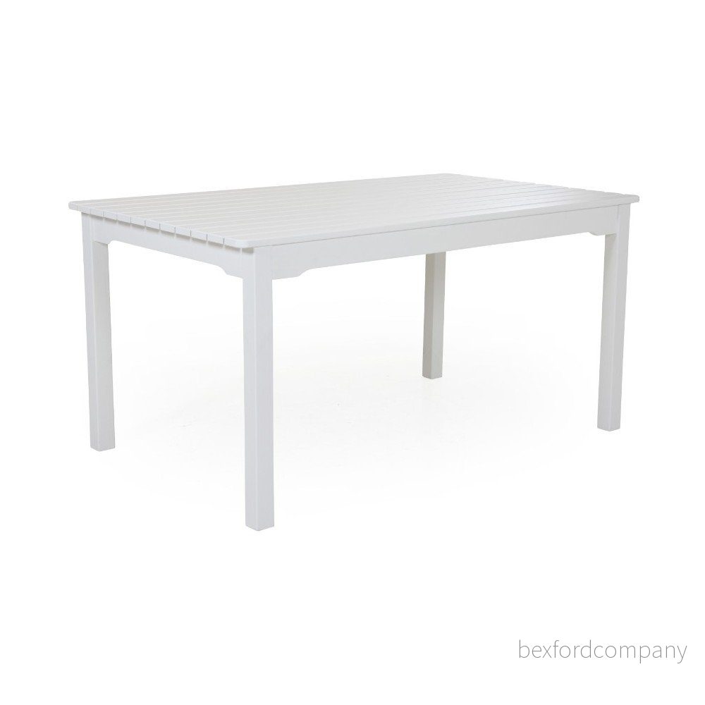 Bílý zahradní jídelní stůl Brafab Grundsund, 150 x 90 cm v:1078124