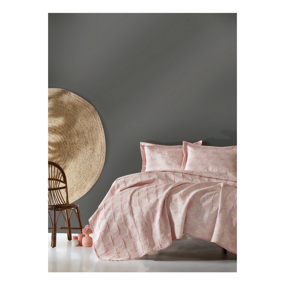 Set lehkého přehozu na dvoulůžko s polštáři Sonador, 240 x 250 cm v:1012582