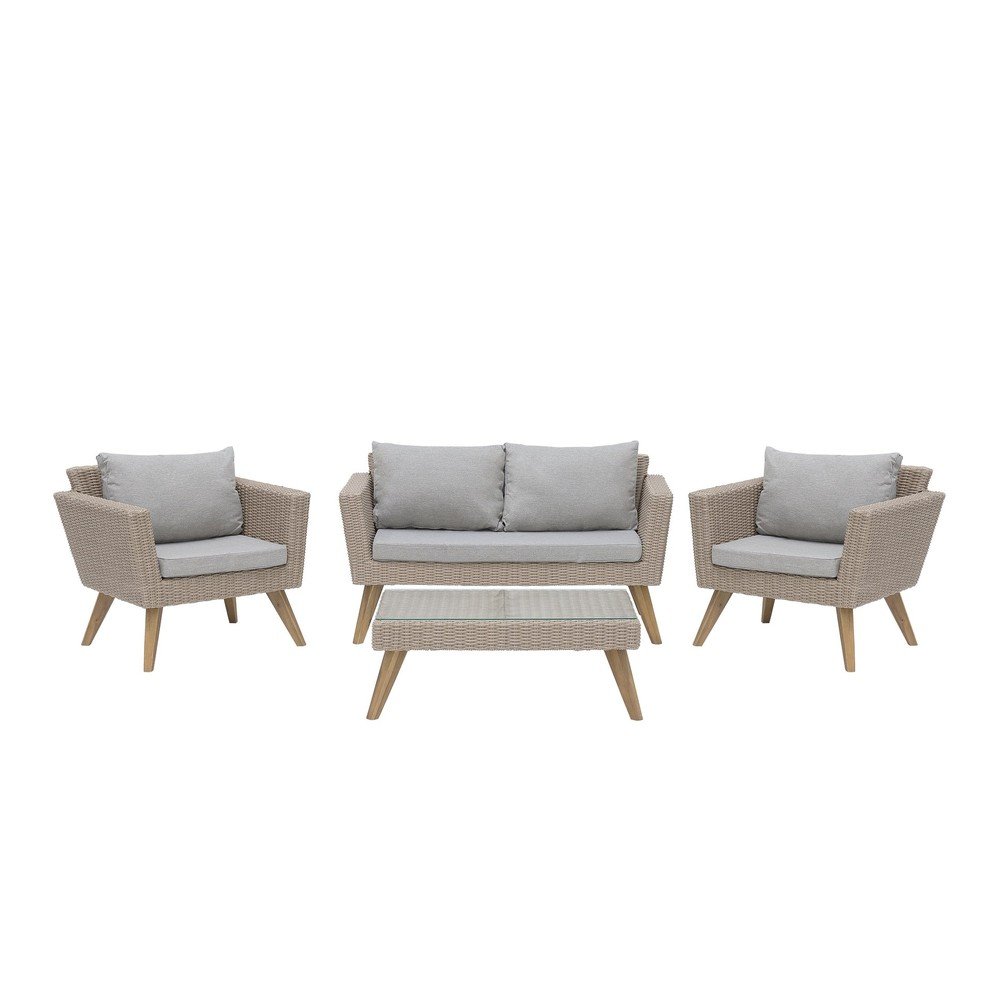 Set zahradního nábytku z umělého ratanu Monobeli California v:1325336